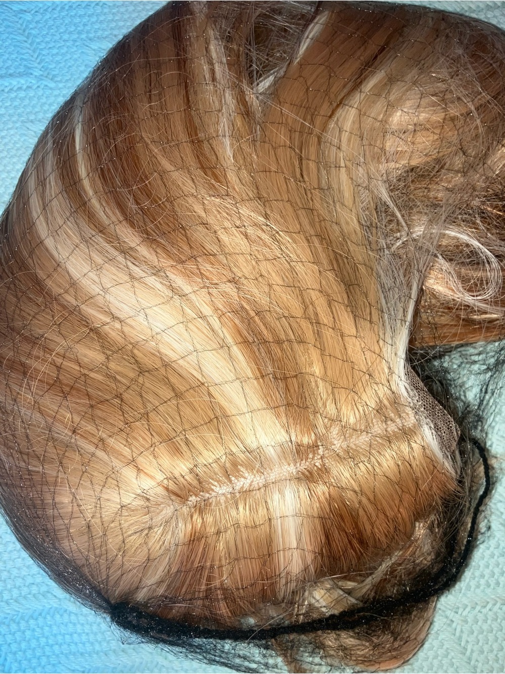 Natural Light Blonde Synthetic Wig